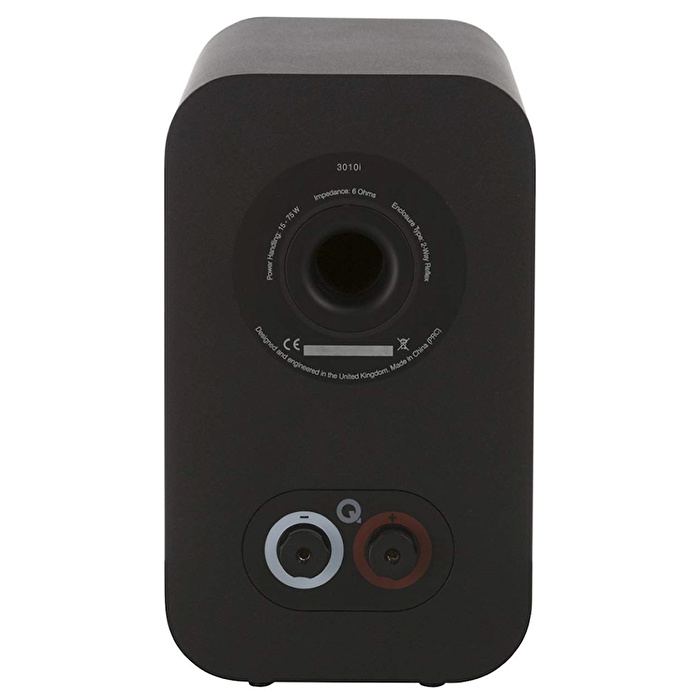 Q ACOUSTICS 3010i Raf Tipi Hoparlör Carbon Black (Çift)
